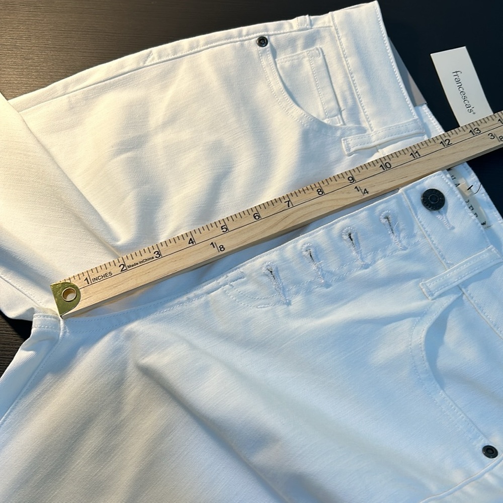HARPER HERITAGE WOMENS HIGH RISE SKINNY PANTS WHITE NEW SIZE 29 - Picture 11 of 12